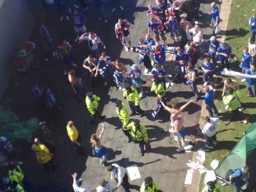 2008 UEFA Cup final riots