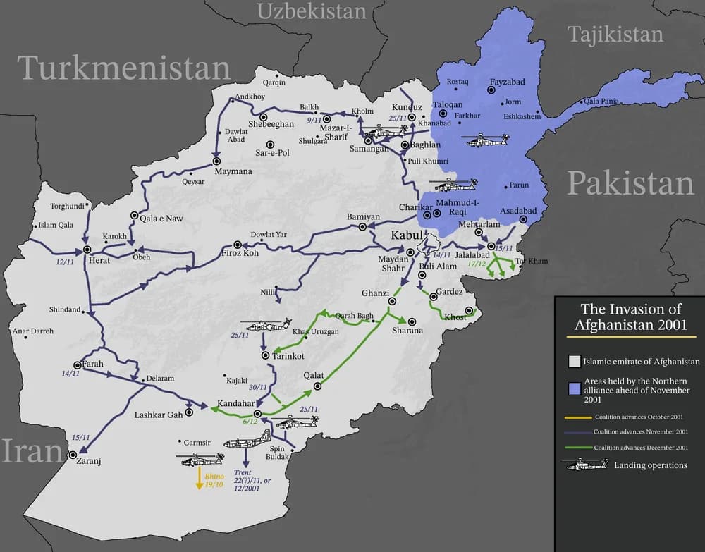 United States invasion of Afghanistan