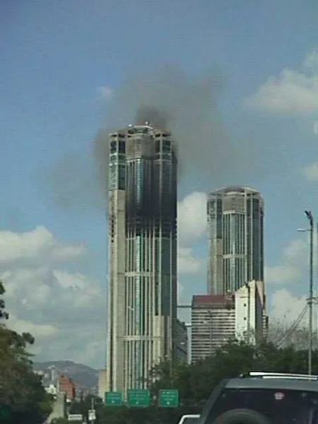 Parque Central Complex fire