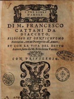 Francesco Cattani da Diacceto