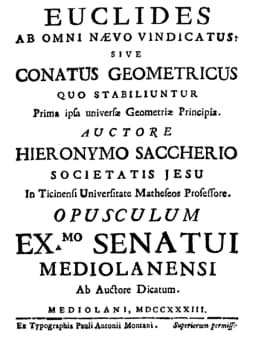 Giovanni Girolamo Saccheri