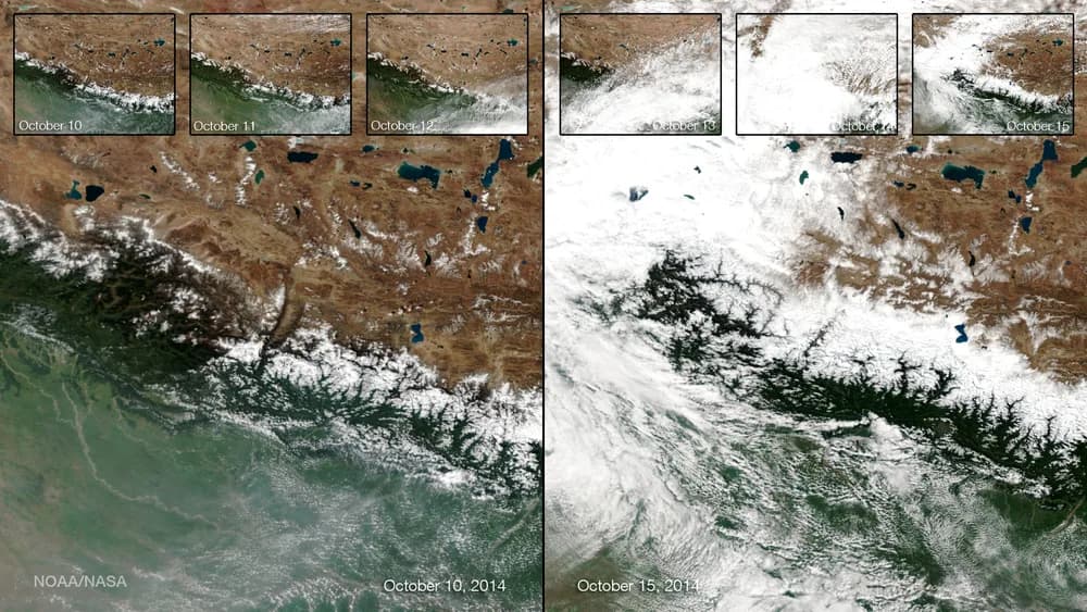 2014 Nepal snowstorm disaster