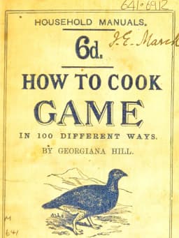 Georgiana Hill (cookery book writer)